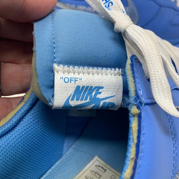 Nike Off-White x Air Force 1 Low '07 'MCA' Virgil Abloh Mens Size 12 - Picture 6 of 14